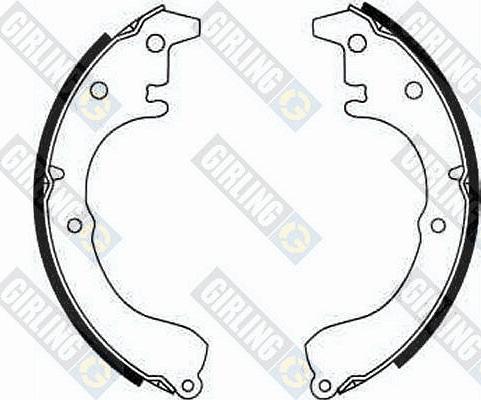 Girling 5180469 - Комплект тормозных колодок, барабанные abcparts.ee