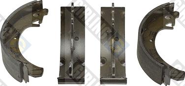 Girling 5182109 - Комплект тормозных колодок, барабанные abcparts.ee