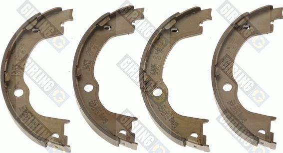 Girling 5187499 - Комплект тормозов, ручник, парковка abcparts.ee