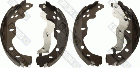 Girling 5187439 - Комплект тормозных колодок, барабанные abcparts.ee