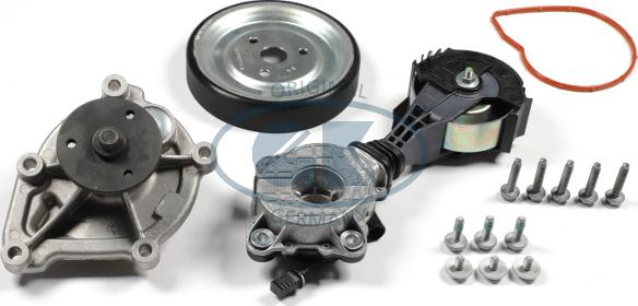 GK K980540C - Водяной насос + комплект ручейковых ремней abcparts.ee