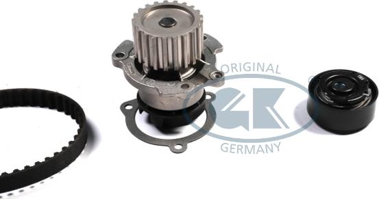 GK K980232D - Водяной насос + комплект зубчатого ремня ГРМ abcparts.ee
