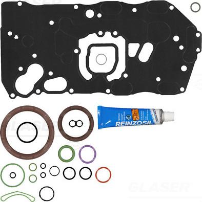 Glaser B82506-00 - Комплект прокладок, блок-картер двигателя abcparts.ee