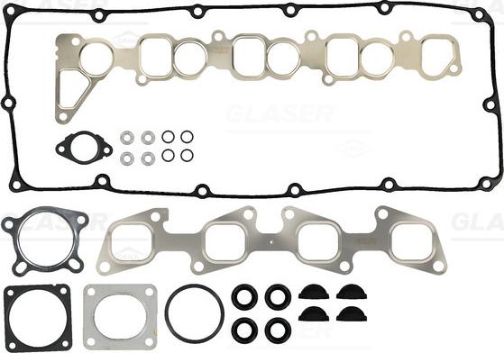 Glaser D90454-00 - Комплект прокладок, головка цилиндра abcparts.ee