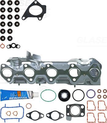 Glaser D90376-00 - Комплект прокладок, головка цилиндра abcparts.ee