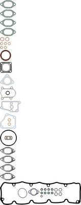 Glaser D36266-01 - Комплект прокладок, головка цилиндра abcparts.ee
