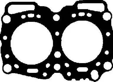 Glaser H40011-00 - Прокладка, головка цилиндра abcparts.ee