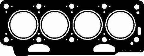 Glaser H04994-00 - Прокладка, головка цилиндра abcparts.ee