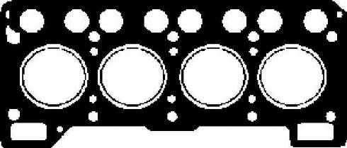 Glaser H17561-10 - Прокладка, головка цилиндра abcparts.ee