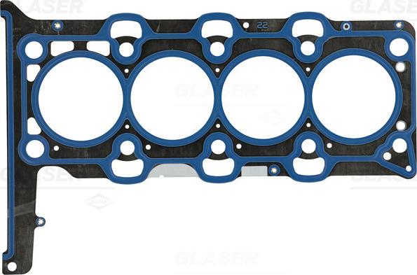 Glaser H84918-10 - Прокладка, головка цилиндра abcparts.ee