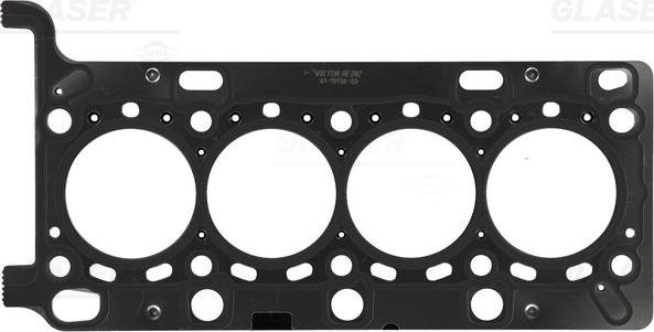 Glaser H84843-00 - Прокладка, головка цилиндра abcparts.ee