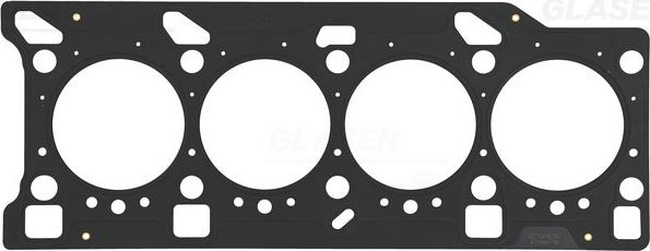 Glaser H84781-00 - Прокладка, головка цилиндра abcparts.ee