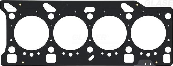 Glaser H84781-20 - Прокладка, головка цилиндра abcparts.ee