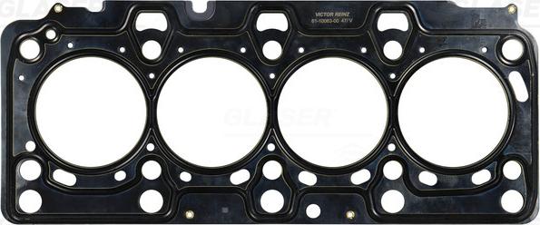 Glaser H85012-00 - Прокладка, головка цилиндра abcparts.ee
