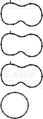 Glaser M90002-01 - Комплект прокладок, впускной коллектор abcparts.ee