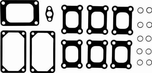 Glaser M38475-00 - Комплект прокладок, впускной / выпускной коллектор abcparts.ee