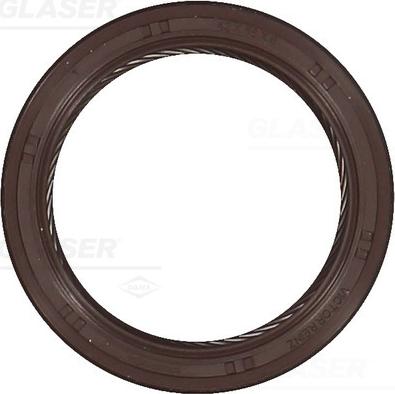 Glaser P93348-01 - Уплотняющее кольцо, коленчатый вал abcparts.ee