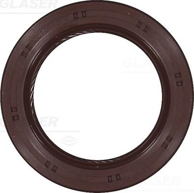 Glaser P93376-01 - Уплотняющее кольцо, коленчатый вал abcparts.ee