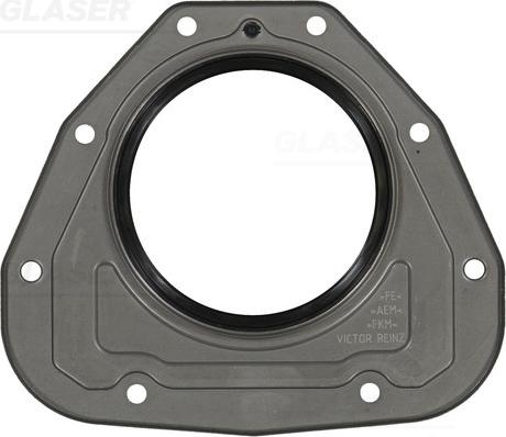 Glaser P93285-01 - Уплотняющее кольцо, коленчатый вал abcparts.ee