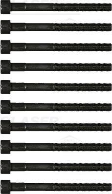 Glaser T85015-00 - Комплект болтов головки цилиндра abcparts.ee