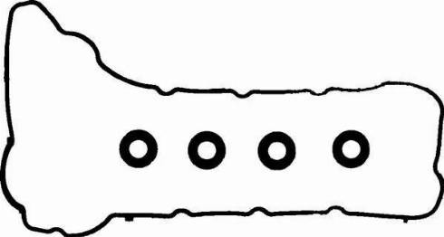Glaser V90242-00 - Комплект прокладок, крышка головки цилиндра abcparts.ee