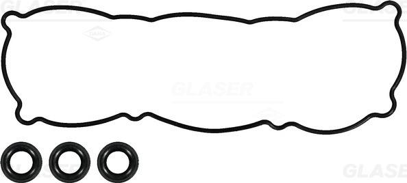 Glaser V83458-00 - Комплект прокладок, крышка головки цилиндра abcparts.ee