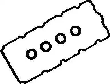 Glaser V36626-00 - Комплект прокладок, крышка головки цилиндра abcparts.ee