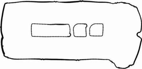 Glaser V38526-00 - Комплект прокладок, крышка головки цилиндра abcparts.ee