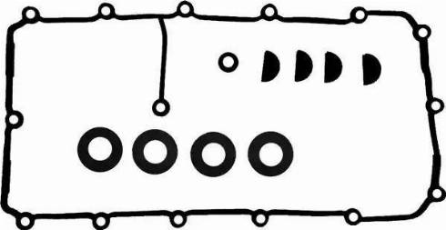 Glaser V38061-00 - Комплект прокладок, крышка головки цилиндра abcparts.ee