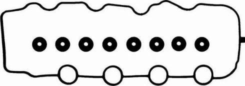 Glaser V38233-00 - Комплект прокладок, крышка головки цилиндра abcparts.ee