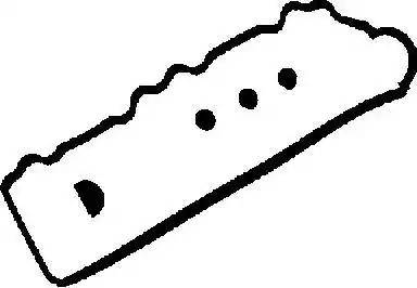 Glaser V37943-00 - Комплект прокладок, крышка головки цилиндра abcparts.ee