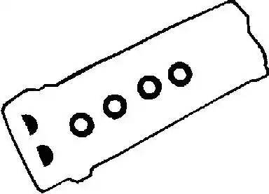 Glaser V37959-00 - Комплект прокладок, крышка головки цилиндра abcparts.ee