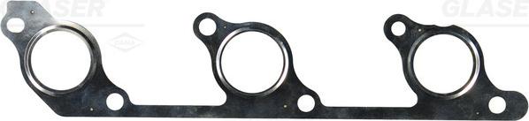 Glaser X90971-01 - Прокладка, выпускной коллектор abcparts.ee