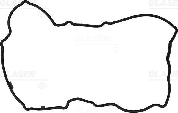 Glaser X90538-01 - Прокладка, крышка головки цилиндра abcparts.ee