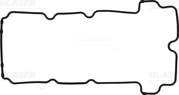 Glaser X90613-01 - Прокладка, крышка головки цилиндра abcparts.ee