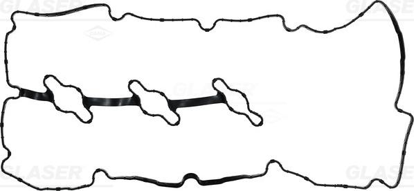 Glaser X90104-11 - Прокладка, крышка головки цилиндра abcparts.ee