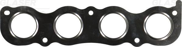 Glaser X90800-01 - Прокладка, выпускной коллектор abcparts.ee