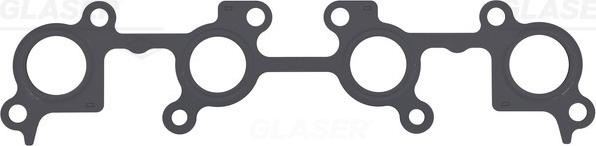 Glaser X90314-01 - Прокладка, выпускной коллектор abcparts.ee