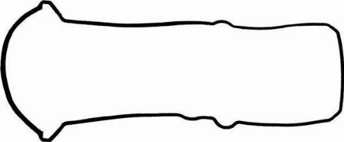 Glaser X90280-01 - Прокладка, крышка головки цилиндра abcparts.ee