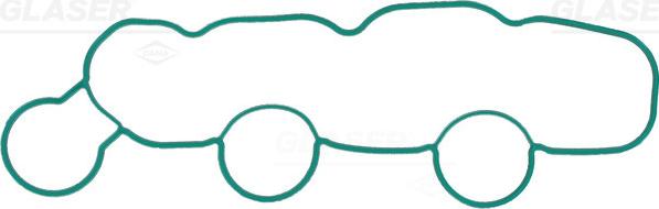 Glaser X91011-01 - Прокладка, корпус впускного коллектора abcparts.ee