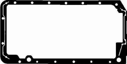 Glaser X54068-01 - Прокладка, масляная ванна abcparts.ee