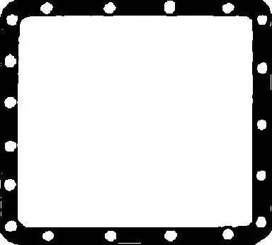 Glaser X54870-01 - Прокладка, масляная ванна abcparts.ee