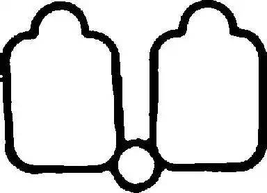 Glaser X56171-01 - Прокладка, впускной коллектор abcparts.ee