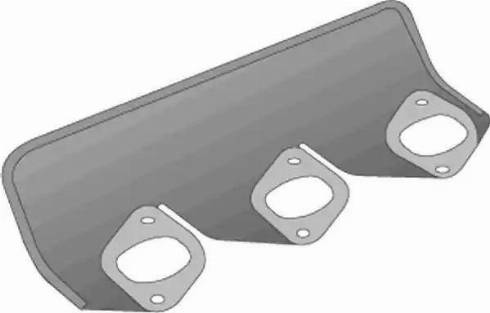 Glaser X51215-01 - Прокладка, выпускной коллектор abcparts.ee