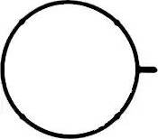 Glaser X58951-01 - Прокладка, корпус впускного коллектора abcparts.ee