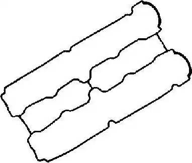 Glaser X53916-01 - Прокладка, крышка головки цилиндра abcparts.ee