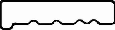 Glaser X53109-01 - Прокладка, крышка головки цилиндра abcparts.ee