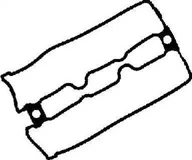 Glaser X53750-01 - Прокладка, крышка головки цилиндра abcparts.ee
