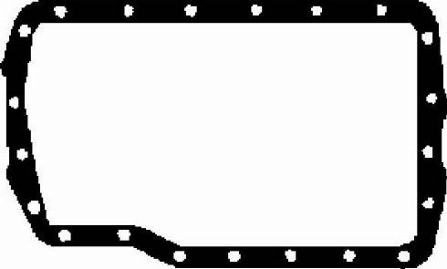 Glaser X00696-01 - Прокладка, масляная ванна abcparts.ee