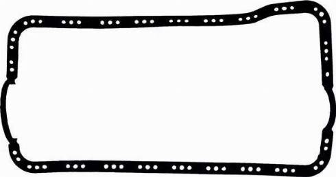 Glaser X07833-01 - Прокладка, масляная ванна abcparts.ee